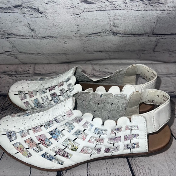 Rieker 46778 Sina Women's Heels‎ Sling-Backs, Anti-Stress Comfort Size 40 - Picture 3 of 10